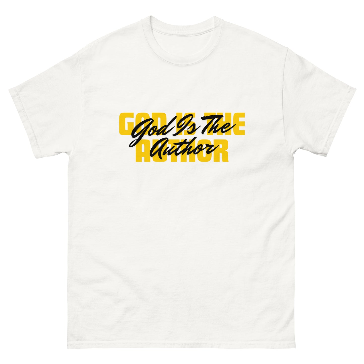 God Is The Author - Men and Teen's Classic Tee