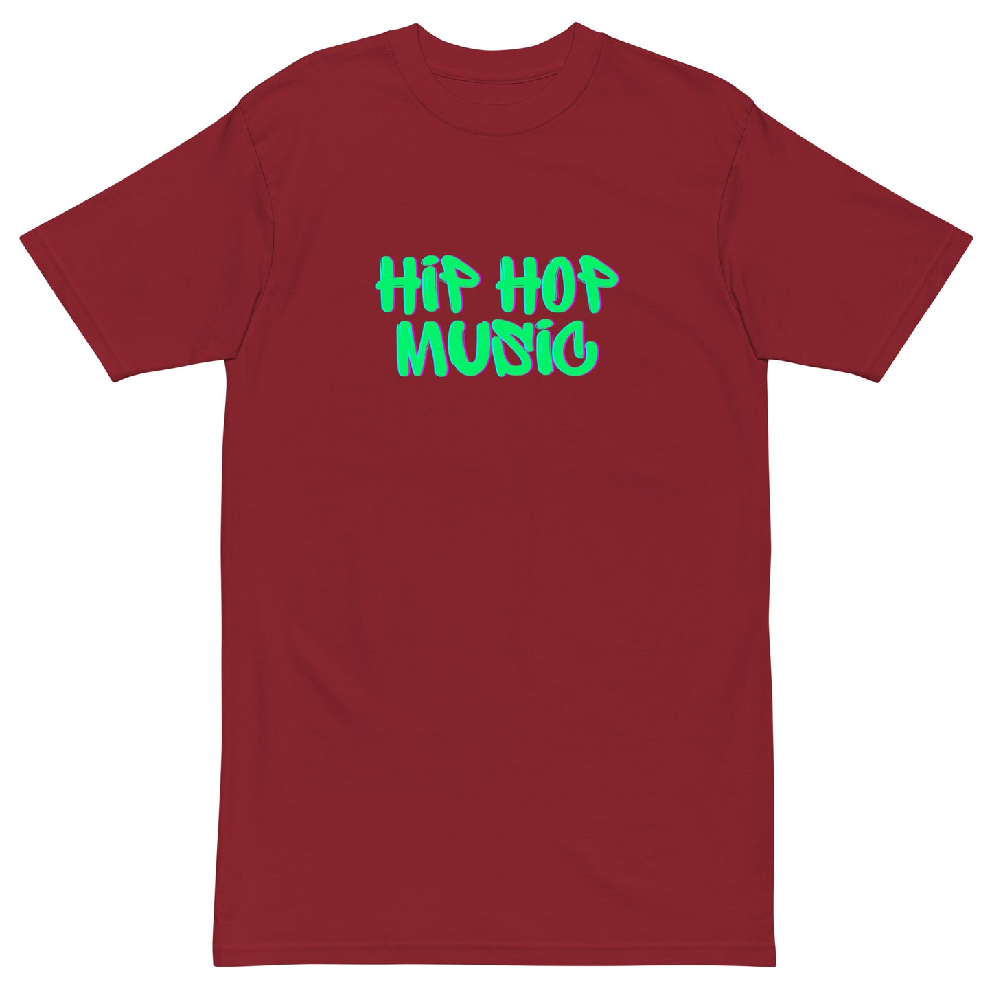 Hip Hop Music Men’s premium Heavyweight T-Shirt