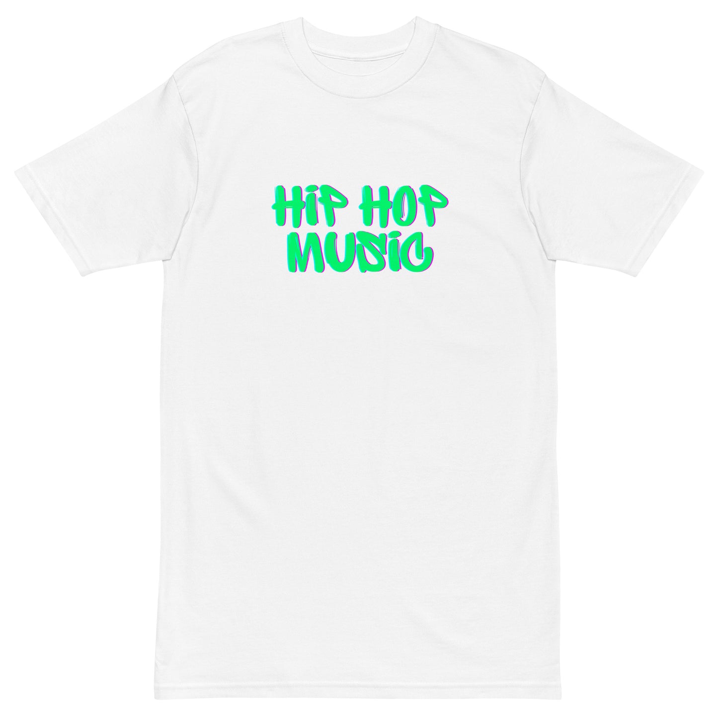 Hip Hop Music Men’s premium Heavyweight T-Shirt