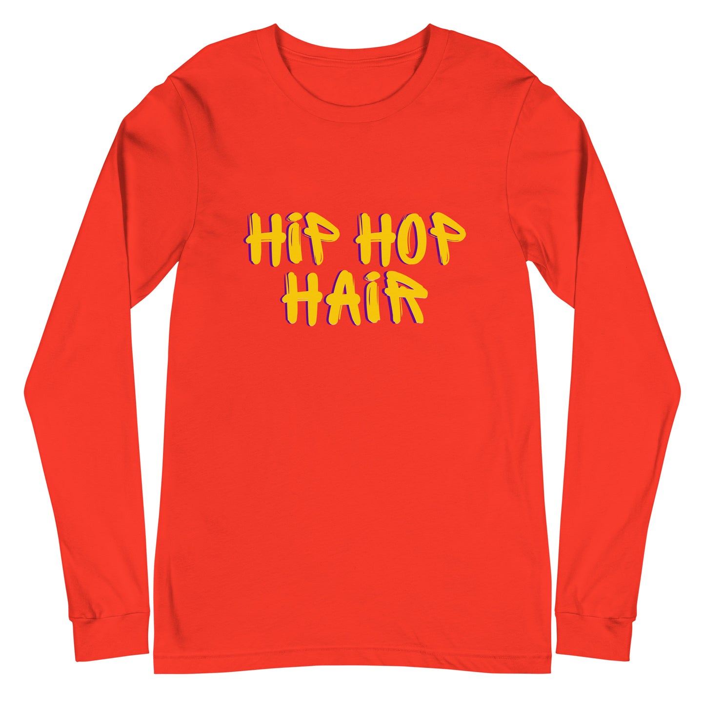 Hip Hop Hair Women's and Teen's Long Sleeve Tee