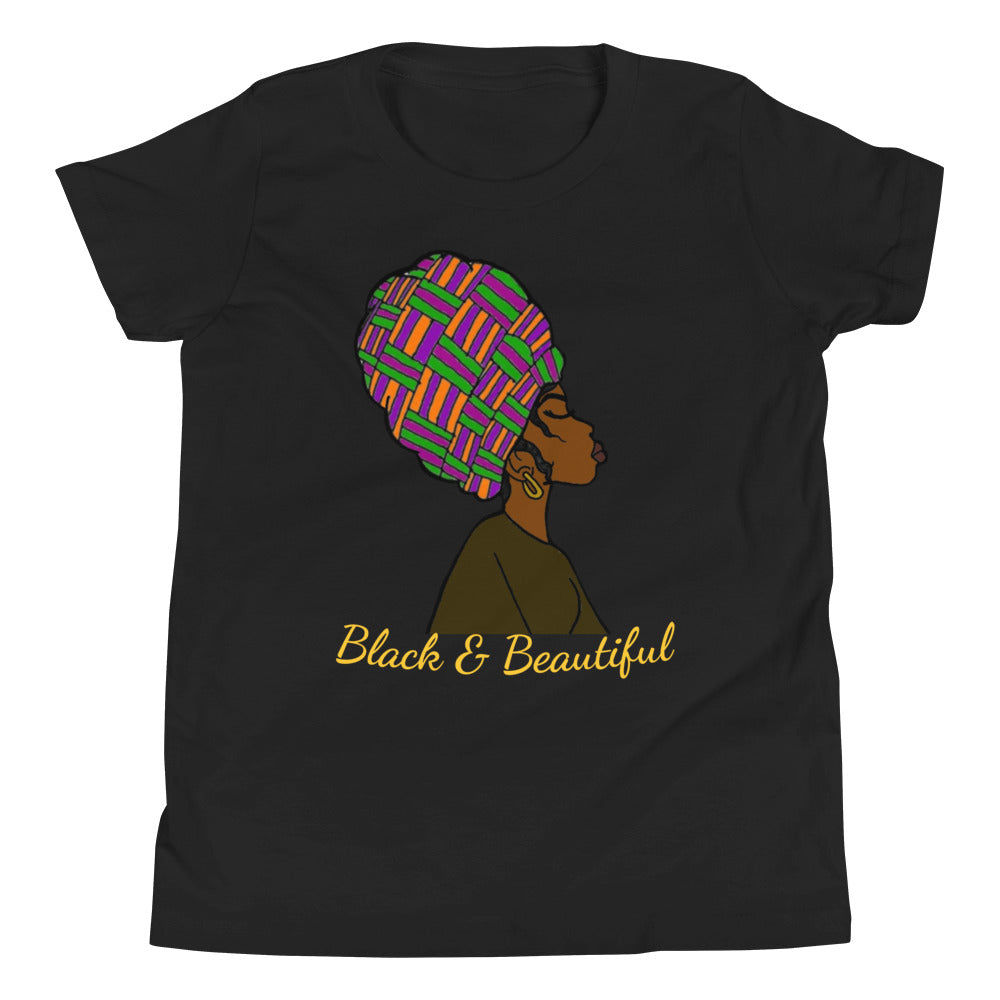Black & Beautiful Youth Short Sleeve T-Shirt