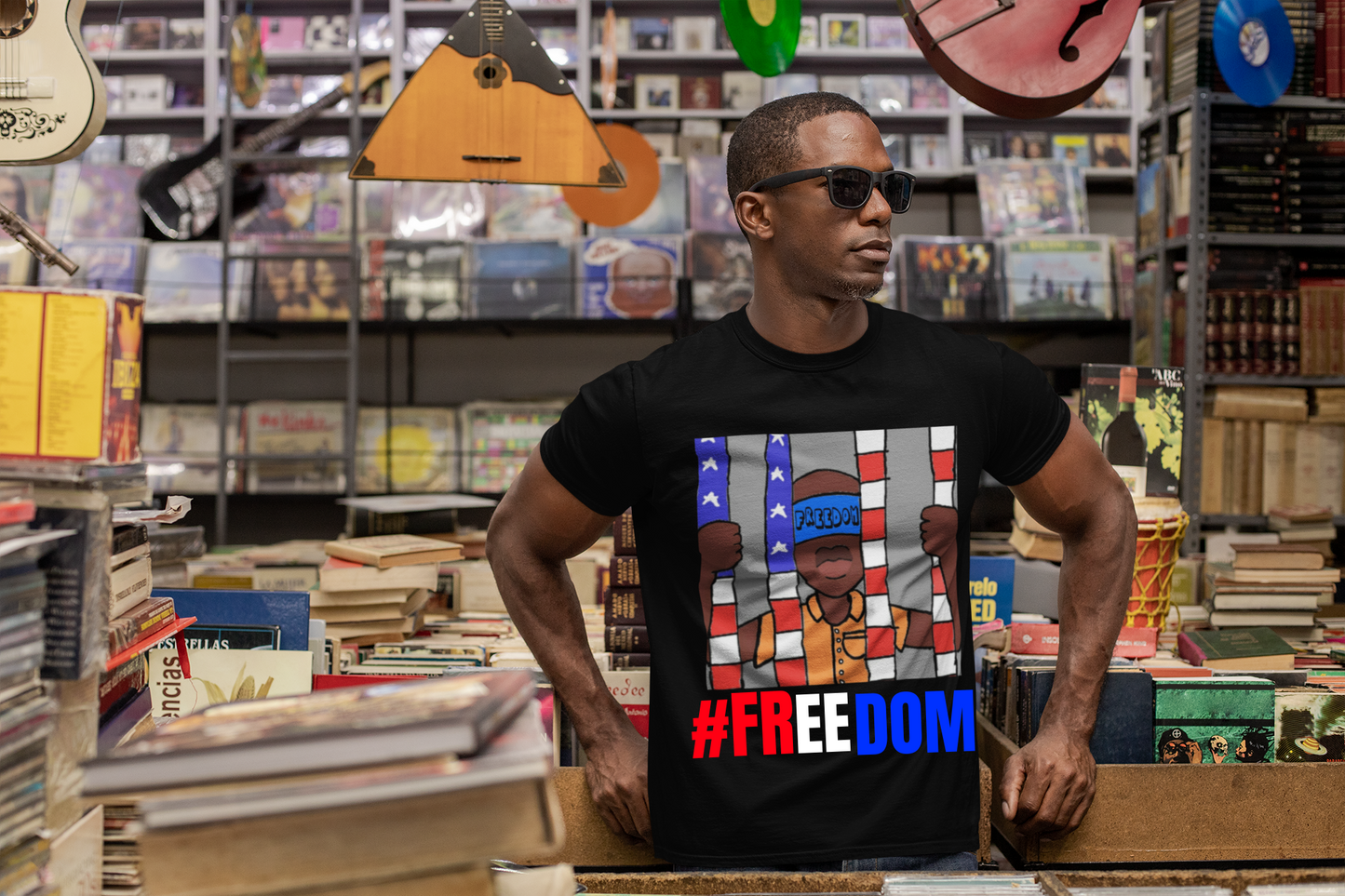 #FREEDOM Short-Sleeve Men's T-Shirt