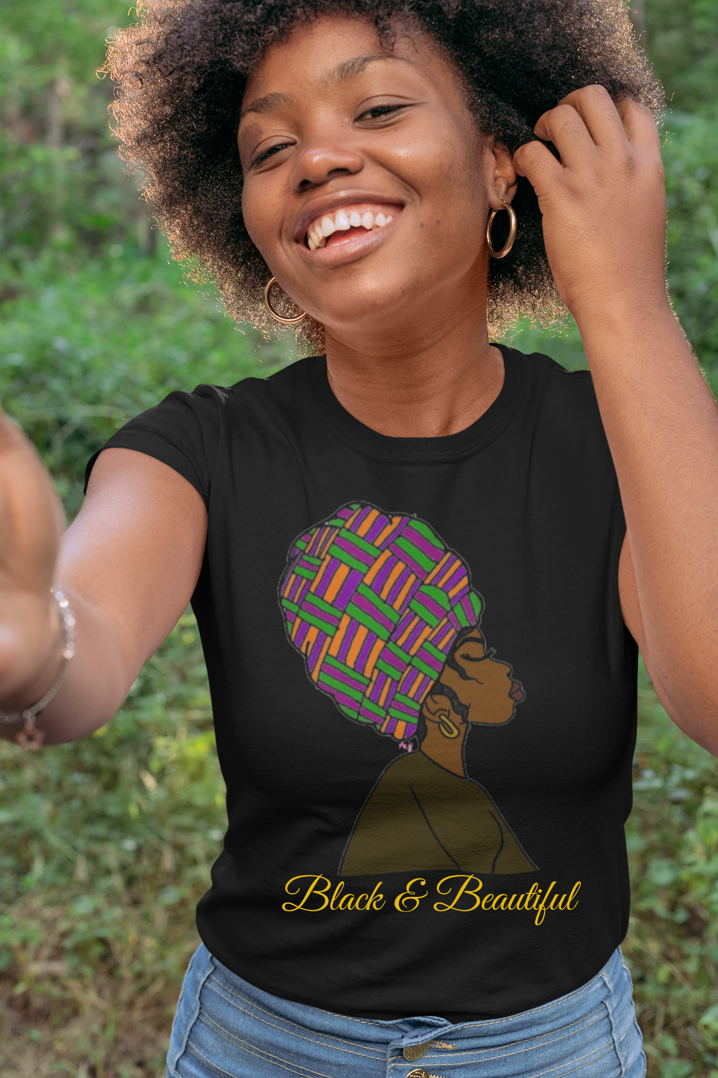 Black & Beautiful Women & Girls T-Shirt